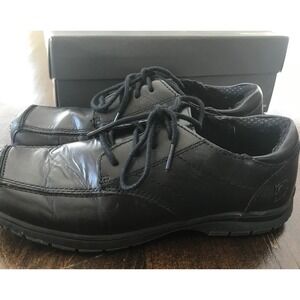 Kenneth Cole Reaction‎ Black Kids 2.5 Black Bicycle Toe Oxford Preppy Formal